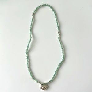 Emerald crystal necklace/bracelet